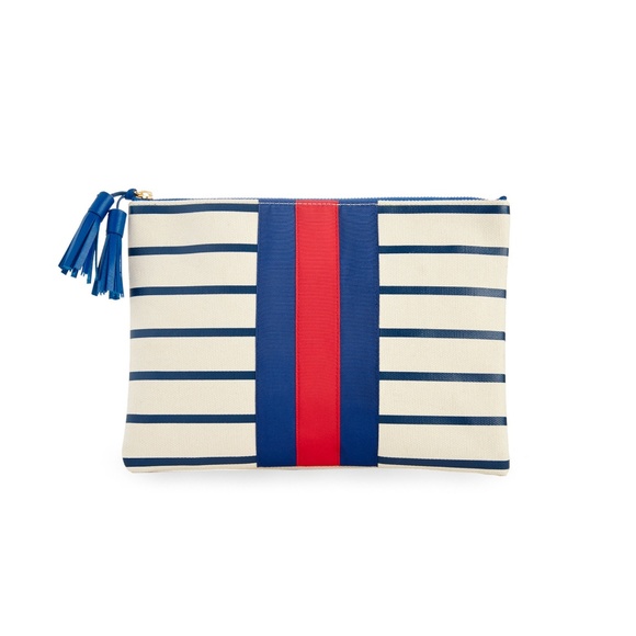 Vineyard Vines Handbags - NWT STRIPED VINEYARD VINES CLUTCH PURSE